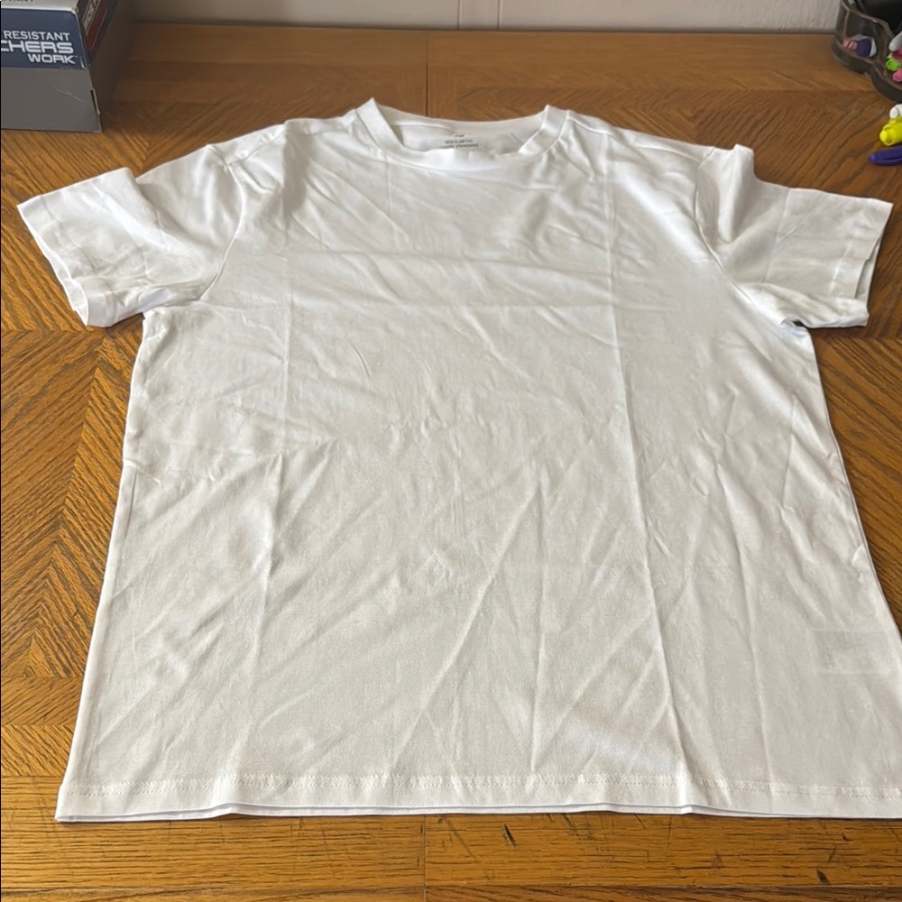 H&M White Men's T-Shirt - Picture 1 of 8